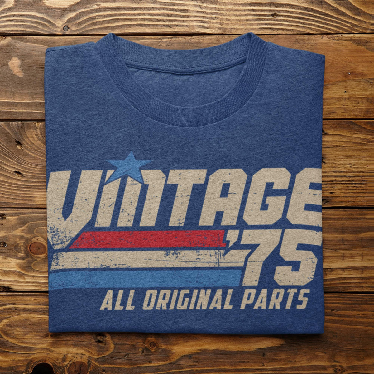 Retro 50th Birthday Gift for Men, Vintage 1975 T-Shirt, 50 Years Old Gift, Classic Eighties Tee, Birthday Present for Him, Dad, Husband