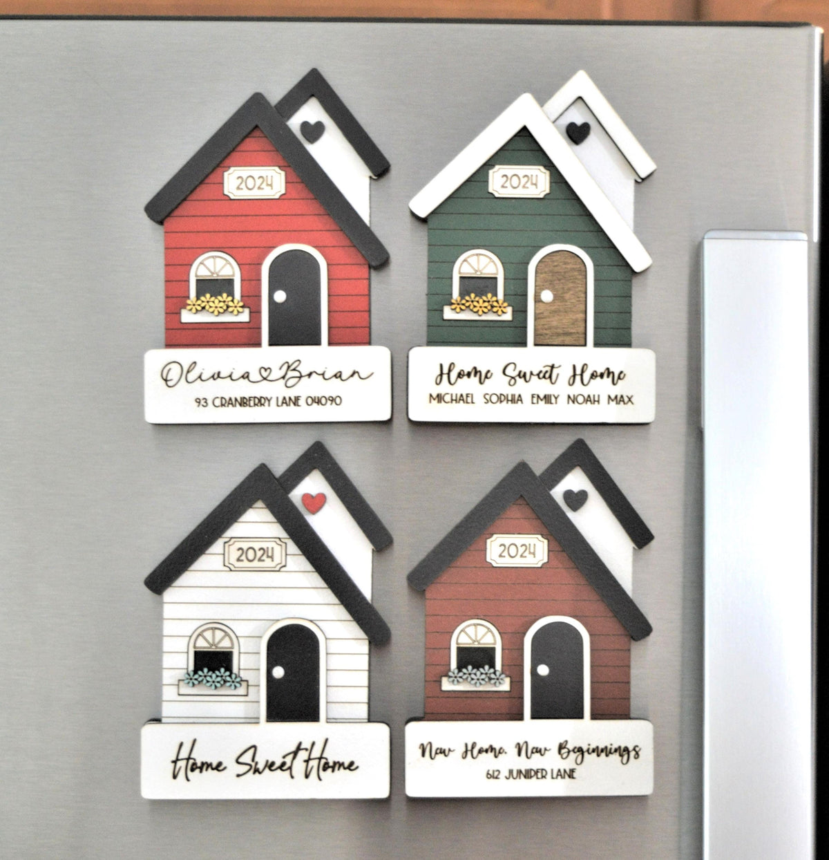 Custom NEW HOME Wooden sign 2025, Personalized Housewarming gift, Home Buyer Closing Gift, New Home 2025