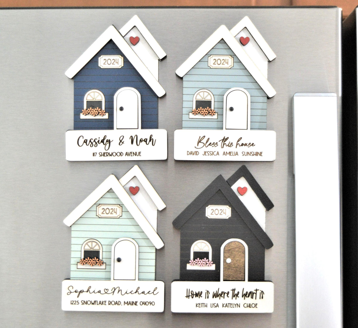 Custom NEW HOME Wooden sign 2025, Personalized Housewarming gift, Home Buyer Closing Gift, New Home 2025