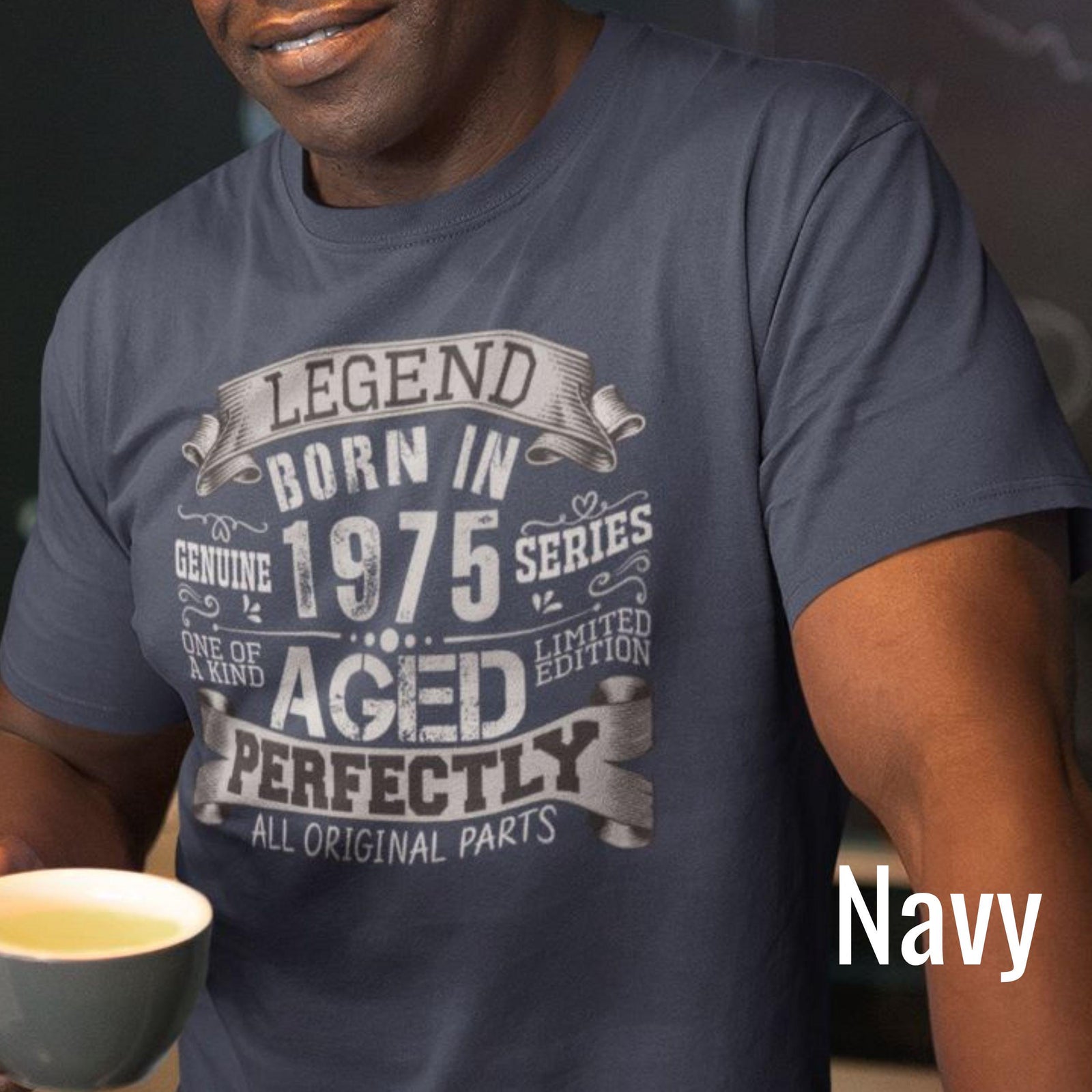 1975 Birthday Shirt, 50th Birthday Gifts for Men, 1975 Vintage Birthday TShirt, Man 50th Gift TShirt, 1975 Birthday shirts, 1975 Women Tee