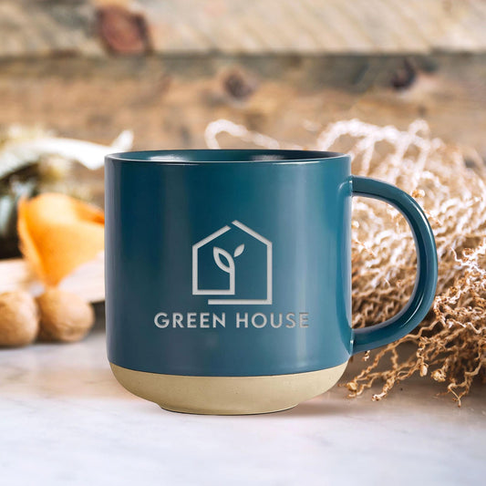 Custom Logo Coffee Mug Personalized Gift, Personalized Bussiness Mug, Company Pottery Mug, Engraved Logo Mug, Employee Appreciation Gifts