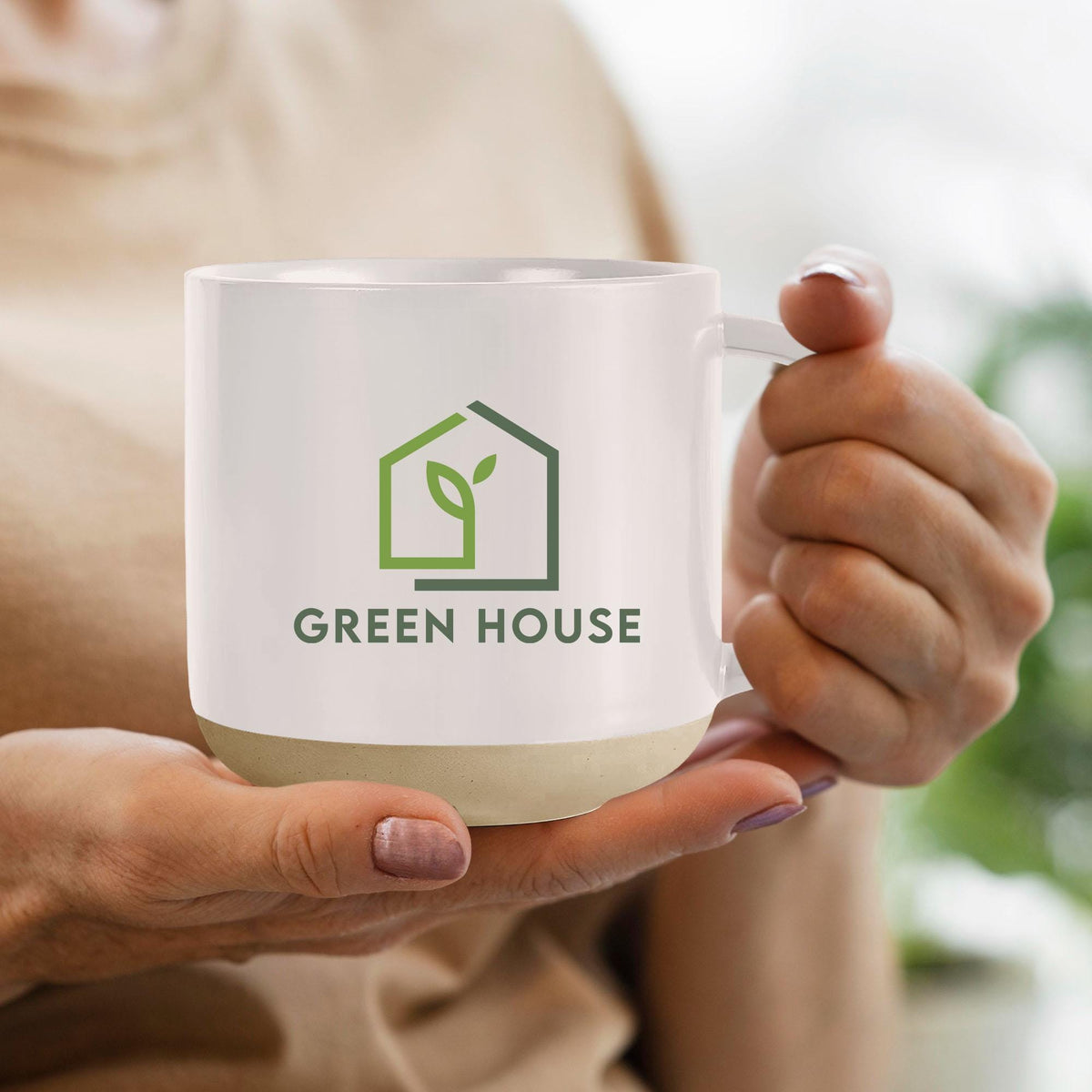 Custom Logo Coffee Mug Personalized Gift, Personalized Bussiness Mug, Company Pottery Mug, Engraved Logo Mug, Employee Appreciation Gifts