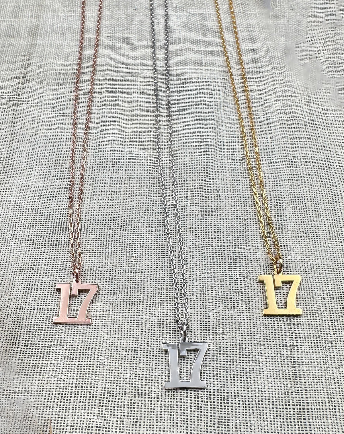 Custom Number Pendant | Personalized Number Jewelry | Date Necklace | Unique Gift for Her | Sports Number Necklace