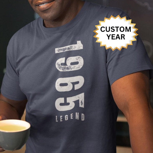 60th Birthday Gifts for Men, 1965 Birthday Shirts for Men, Custom 1965 Vintage t-shirt, Personalized 60th Gifts Ideas Man, 60 Birthday Shirt