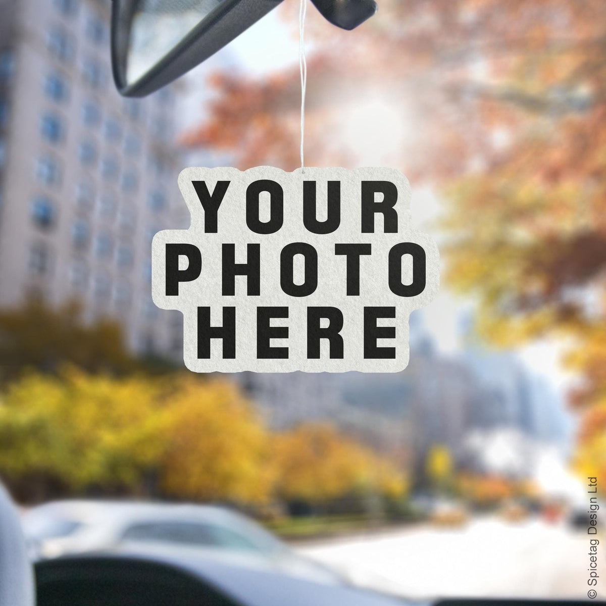 Custom Photo Car Air Freshener Cars Novelty Gift Present Idea Personalised Handmade Cherry Smell Birthday Gift Present Idea Personalized