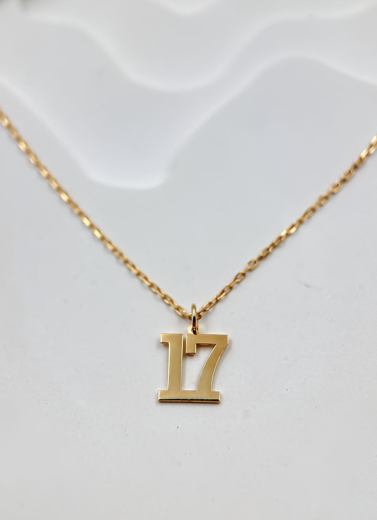 Custom Number Pendant | Personalized Number Jewelry | Date Necklace | Unique Gift for Her | Sports Number Necklace