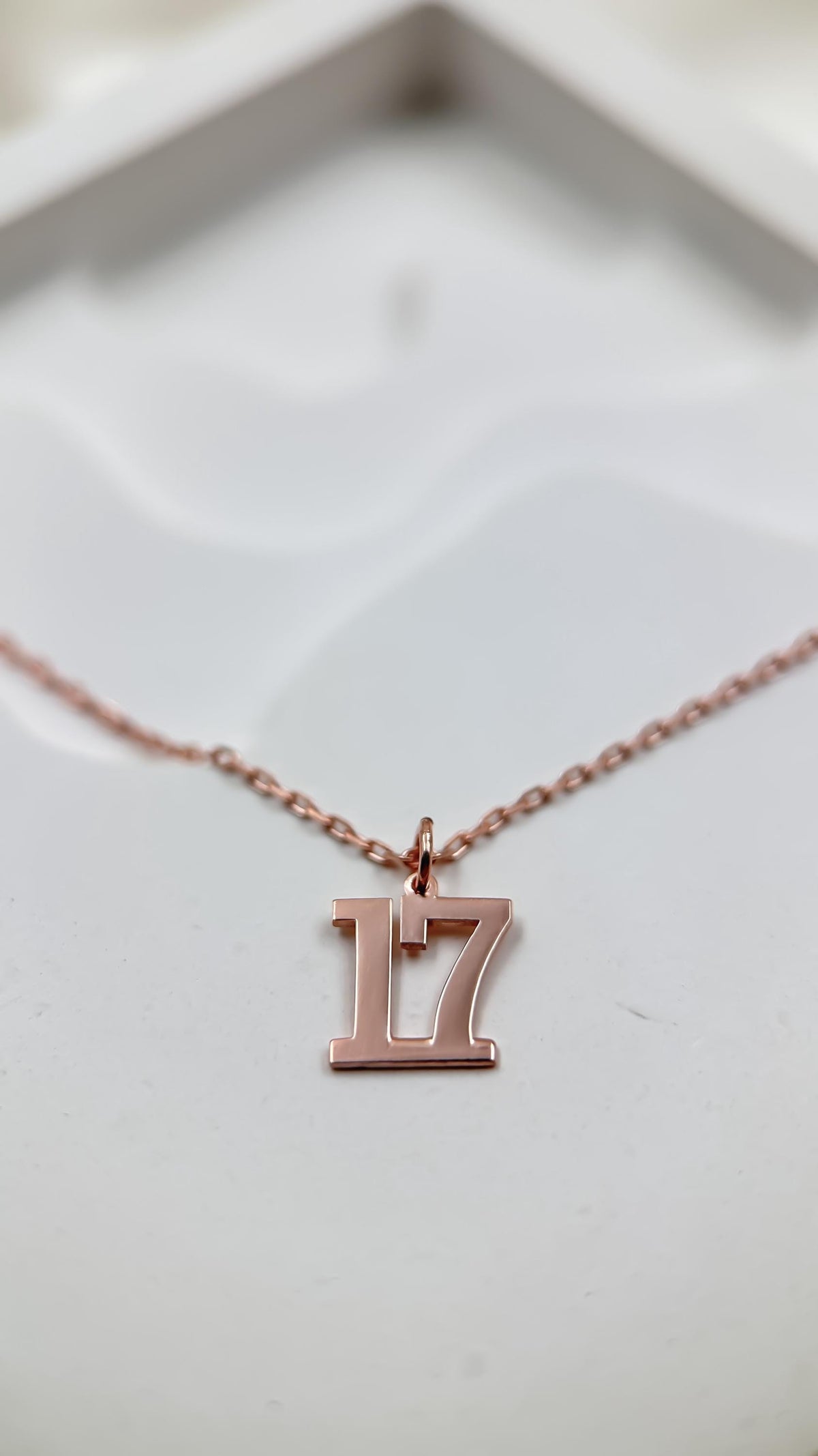 Custom Number Pendant | Personalized Number Jewelry | Date Necklace | Unique Gift for Her | Sports Number Necklace