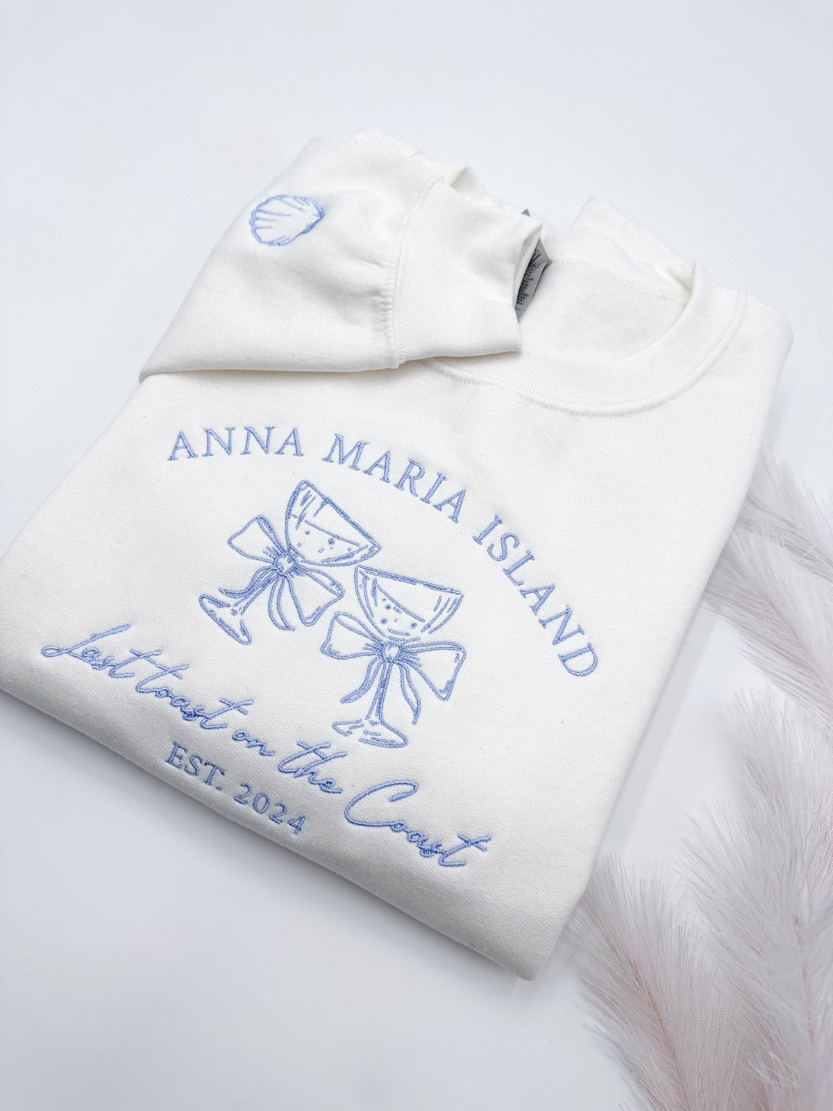 Custom Bachelorette Embroidered Sweatshirt/Hoodie | Wedding Favors | Bride/Bridal Party Gifts | Personalized Charleston & Social Club Gear
