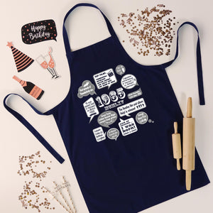 Events Of 1965 - 60th Birthday Gift | Present | Idea Apron for men him dad husband man friend brother