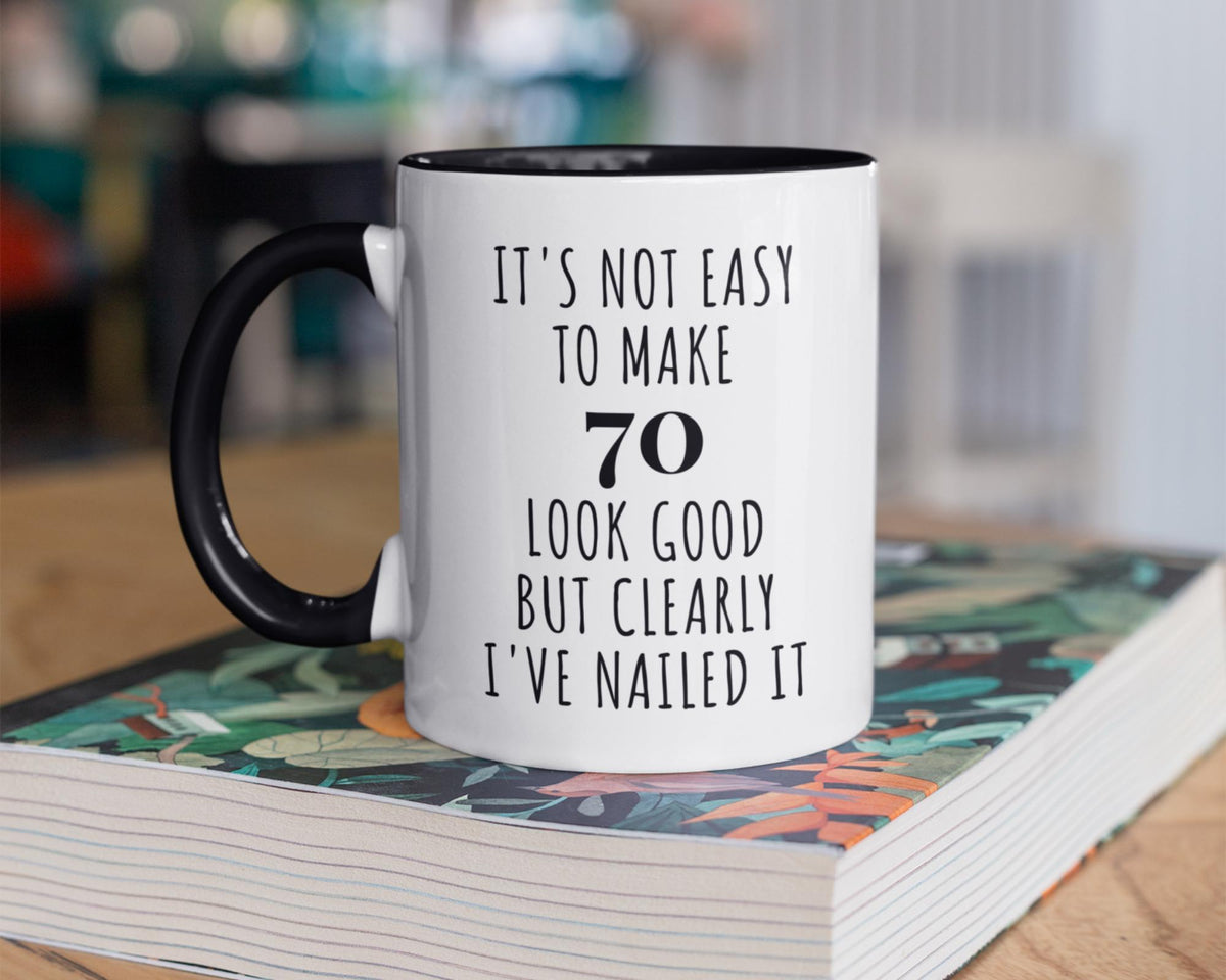70th Birthday Gift for Women, 70th Birthday Mug, Personalized Birthday Gifts Funny 70th Mug 1955, Custom Gift For 70 Year Old Women