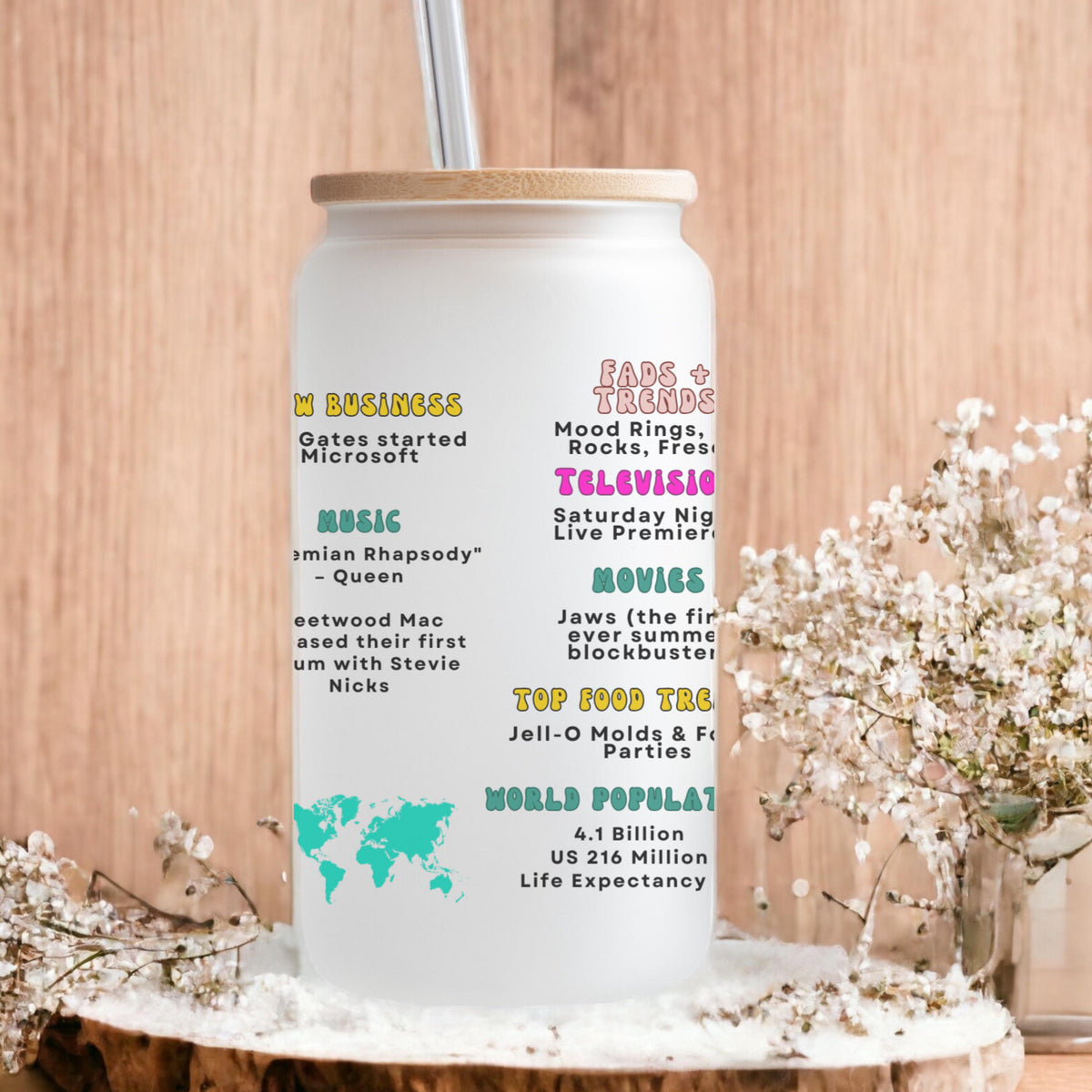 50th Birthday Cup, Legend Since 1975 Frosted Tumbler, 50th Birthday Gifts, 50 Birthday Gift Best Friend, Forty Years Frosted Glass Cup