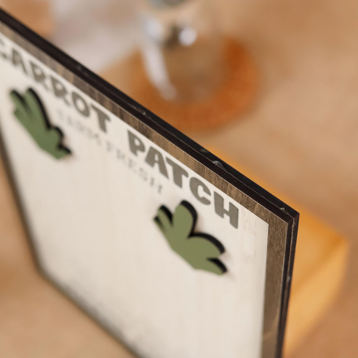 Personalized Carrot Farm Sign Footprint Keepsake, Carrot Patch Easter, 2025 Kids Baby Toddler Footprint Feet Art Craft Activity Keepsake