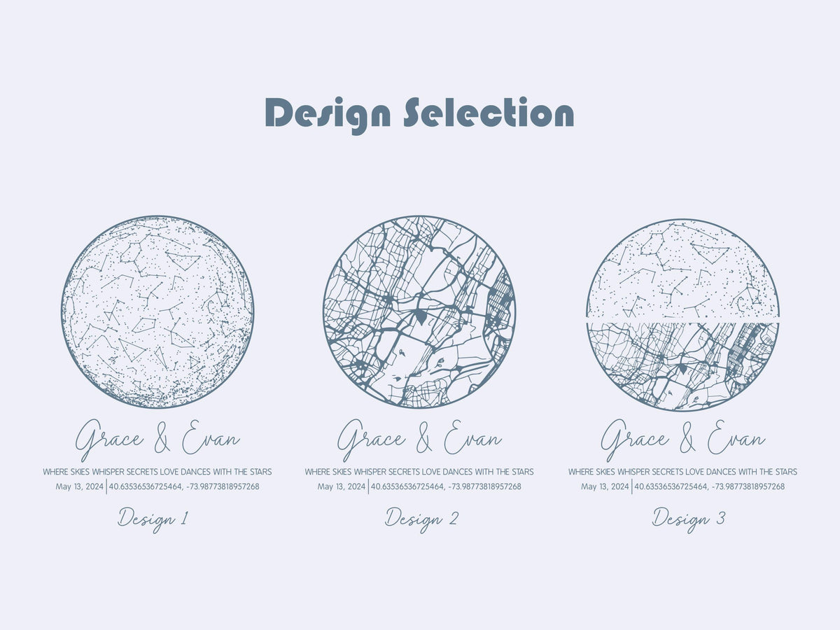 Personalized Map by Date, Star Map Night Light, Custom Star Chart, Anniversary Gift, Gift for Girlfriend, Graduation Gifts