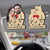 Personalized Wooden Bear Family Puzzle Car Visor Clip, Drive Safe Bear Family Puzzle Car Visor Clip, Family Puzzle Keepsake, Bear Lover Gift