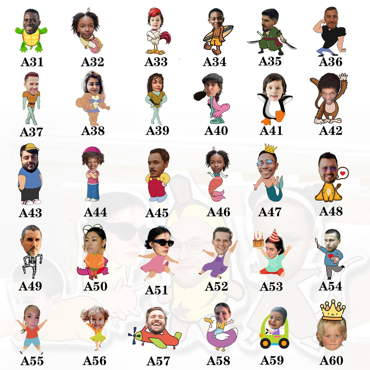 Custom Shaped Pillow Personalized Face Pillow from Photo, Fun Gift for Bachelorette Party, or Birthday