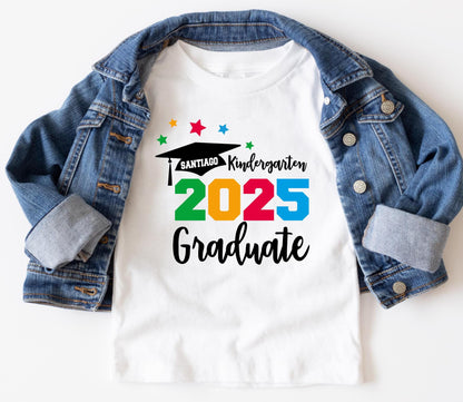 Custom 2025 Kindergarten Family Shirts, Family Graduation Shirts, Kindergarten Shirt, Kindergarten Graduation,Kindergarten Graduation Shirt