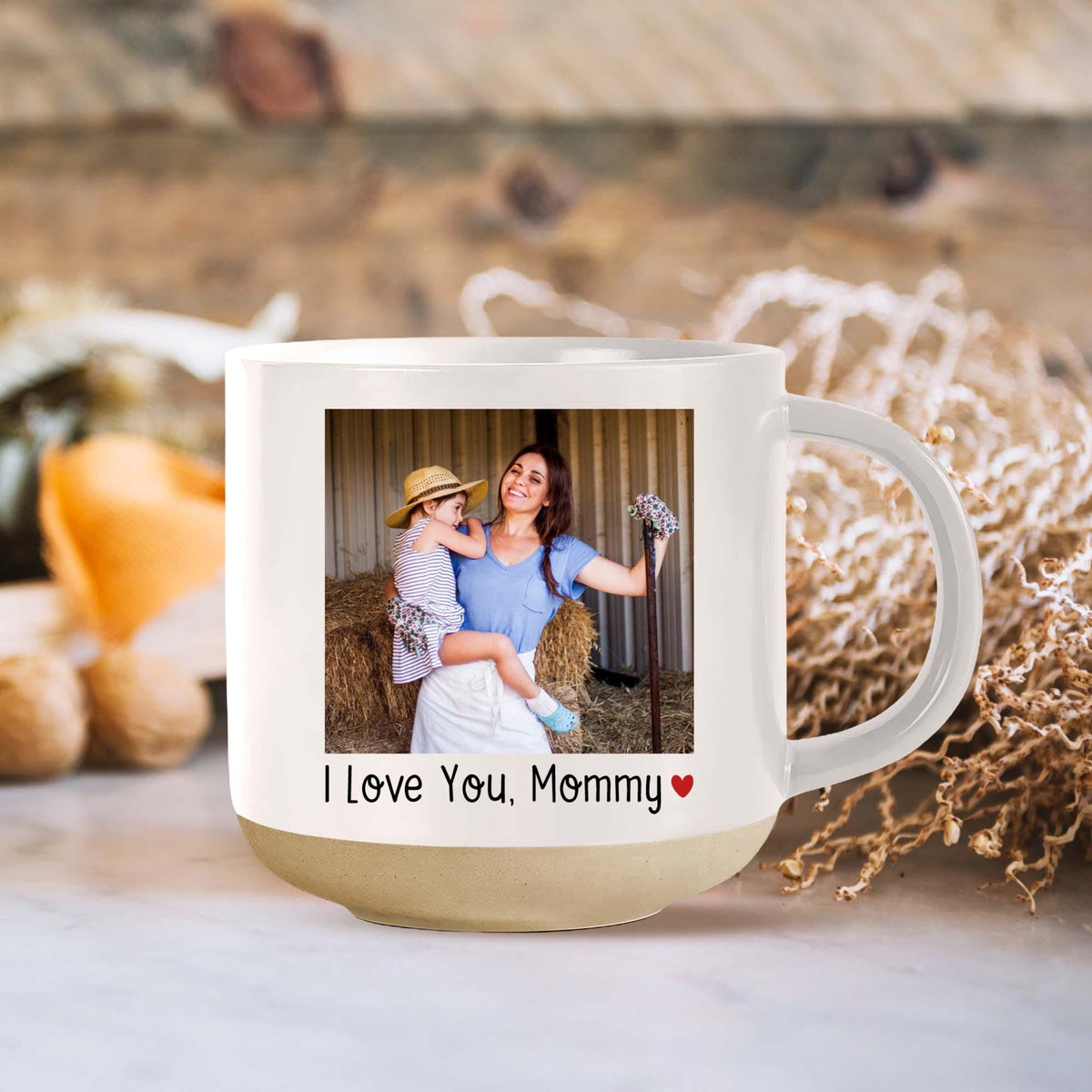 Custom Coffee Mug with Photo, Personalized Picture Coffee Cup Anniversary Mug Gift for Him Her, Logo-Text Mug Photo Coffee Mug Birthday Gift