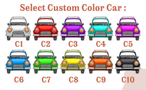 Custom Face Baby Visor Clip, Custom Photo Drive Safe Daddy Car Hanger, Personalized Photo Wooden Car Visor Clip, Fathers Day Gift For Dad