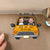 Drive Safe Daddy, Personalized Photo Wooden Car Visor Clip, Custom Funny Face With Kid, Funny Car Gift, Cute Car Decor, Father Day Gift