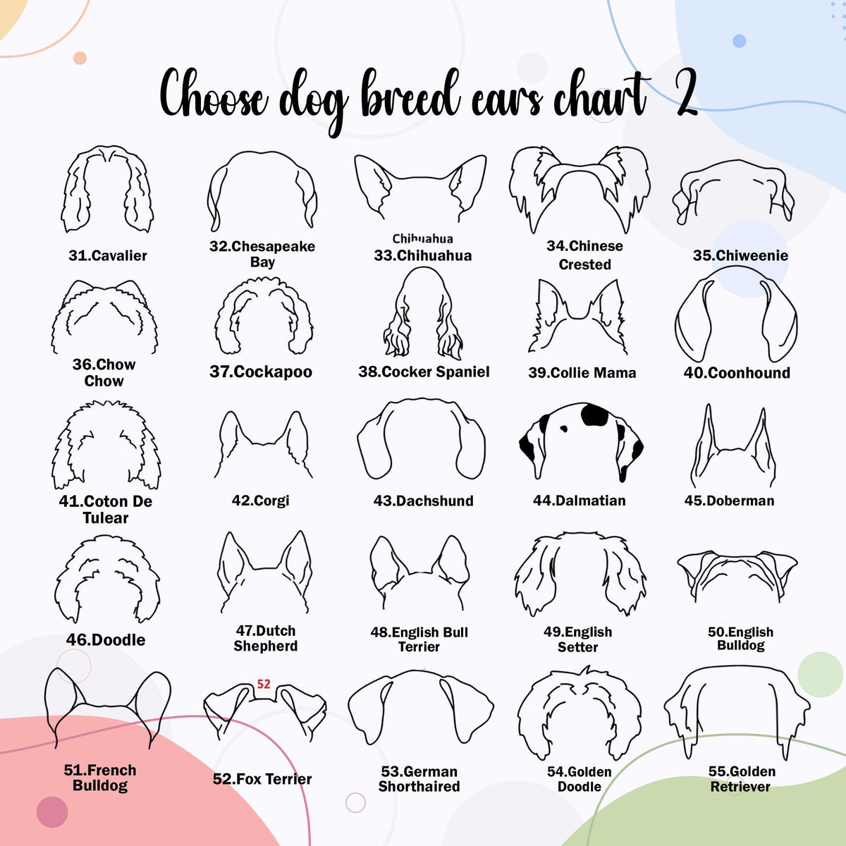 Custom Dog Drawing Ear Line Suncatcher, Personalized Dog Memorial Suncatcher, Loss of Dog, Dog Sympathy Gift, Handmade Name Dog Remembrance