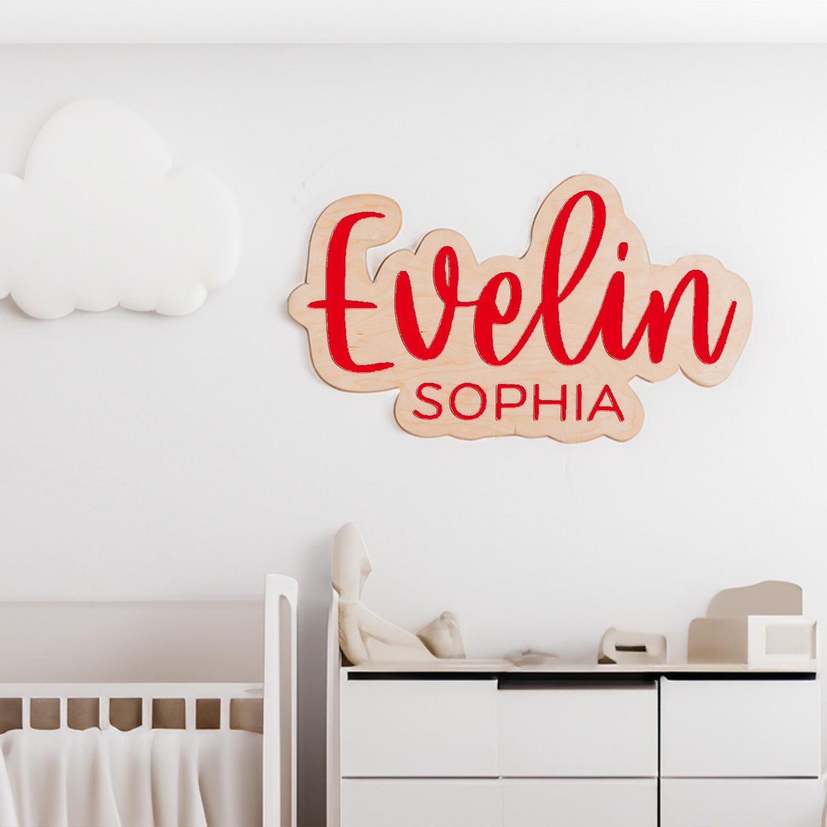 Nursery Name Sign, Wooden Baby Name Sign, Custom Name Sign Girl, Personalized Name Sign, Newborn Name Sign, Kids Wall Decor, Wall Name Sign