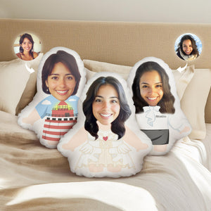 Personalized Photo Humanoid Cushion,Face Pillow,Custom Photo Pillow With Picture,Custom Shaped Pillow,Mothers Day Gift