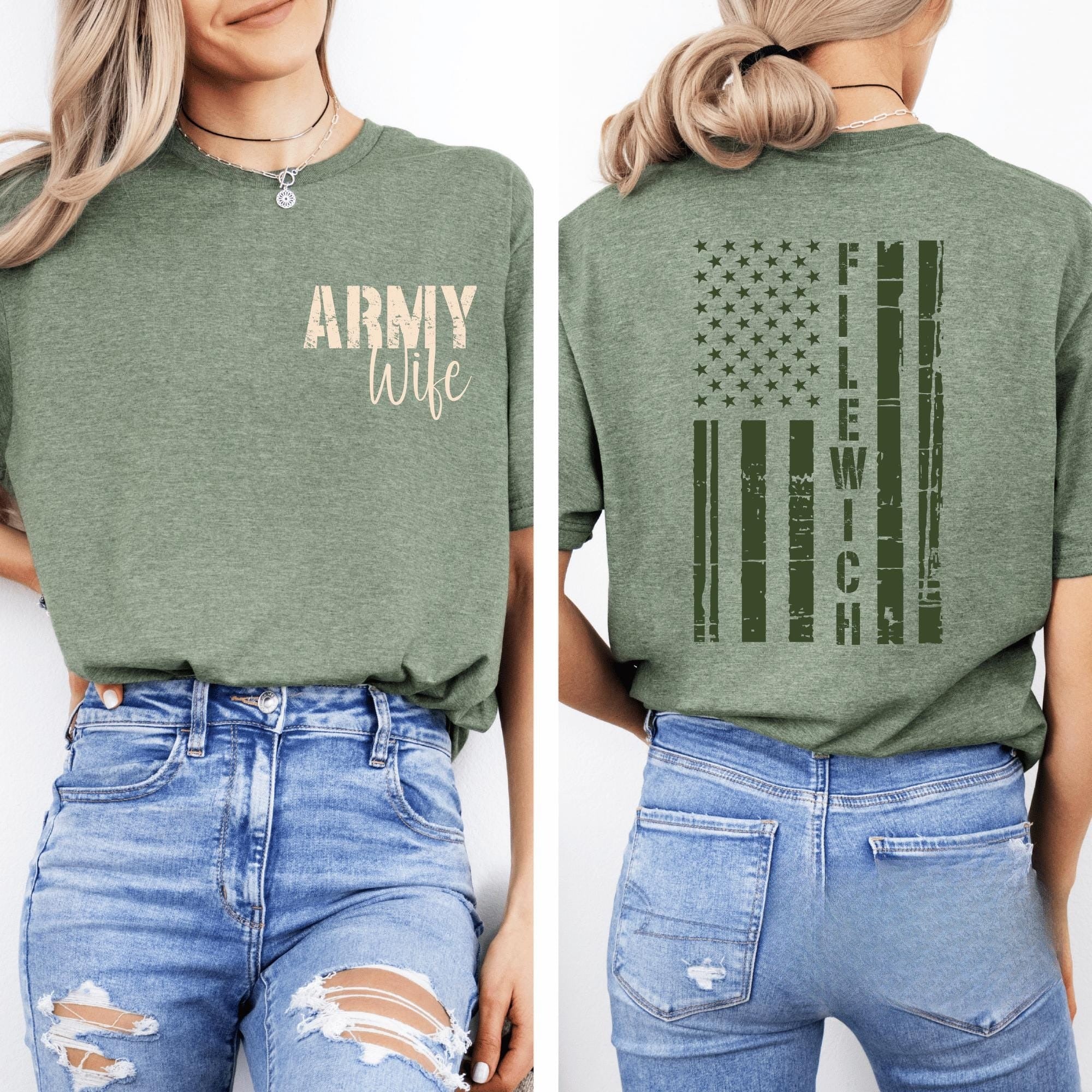 Custom Army T-shirts for Military Family Members
