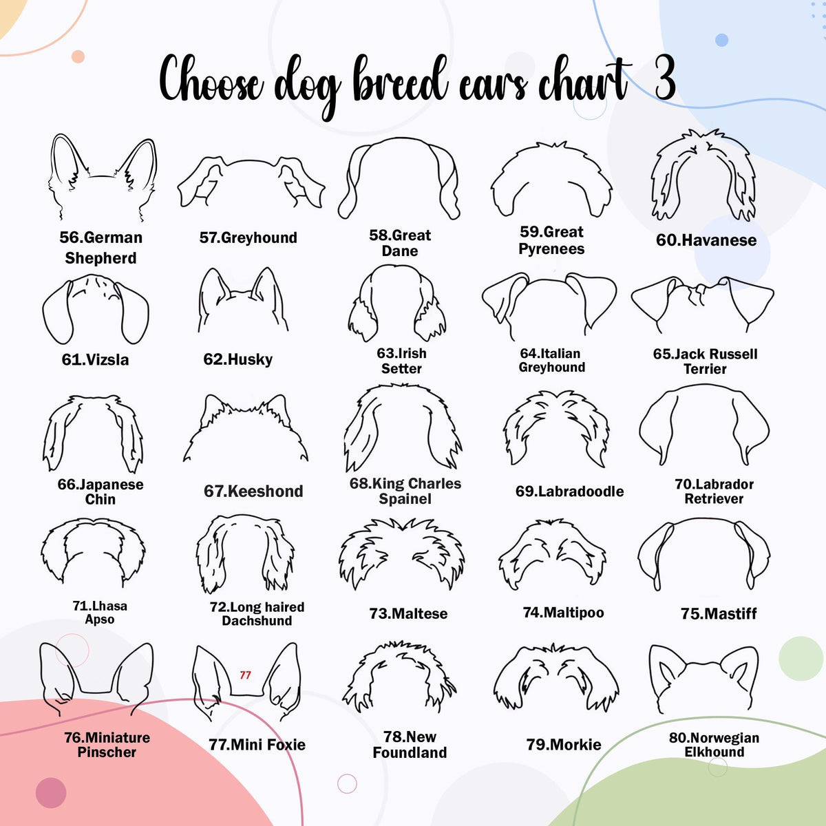 Custom Dog Drawing Ear Line Suncatcher, Personalized Dog Memorial Suncatcher, Loss of Dog, Dog Sympathy Gift, Handmade Name Dog Remembrance