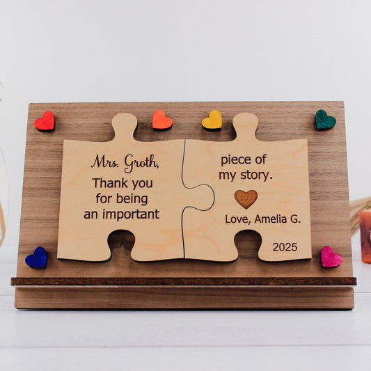 Teacher Gifts Personalized End of Year Teacher Gift, Student Gift for Teachers, Educators, Mentors, Tutors, Teacher Signs, Teacher Grad Gift