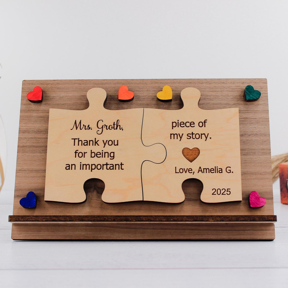 Teacher Gifts Personalized End of Year Teacher Gift, Student Gift for Teachers, Educators, Mentors, Tutors, Teacher Signs, Teacher Grad Gift