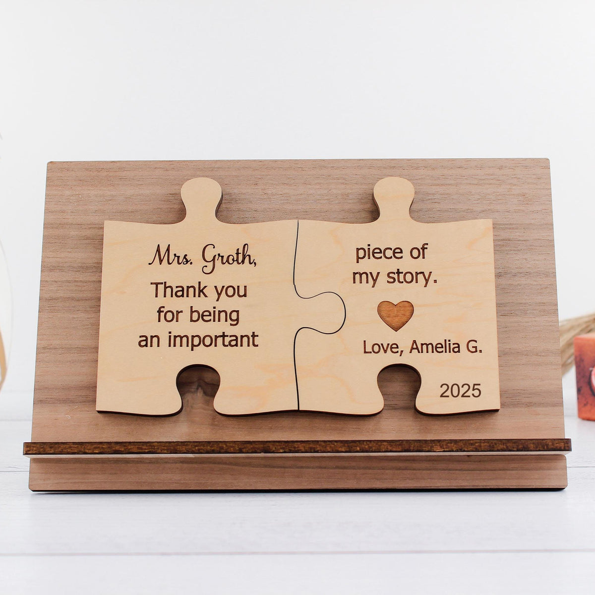 Teacher Gifts Personalized End of Year Teacher Gift, Student Gift for Teachers, Educators, Mentors, Tutors, Teacher Signs, Teacher Grad Gift