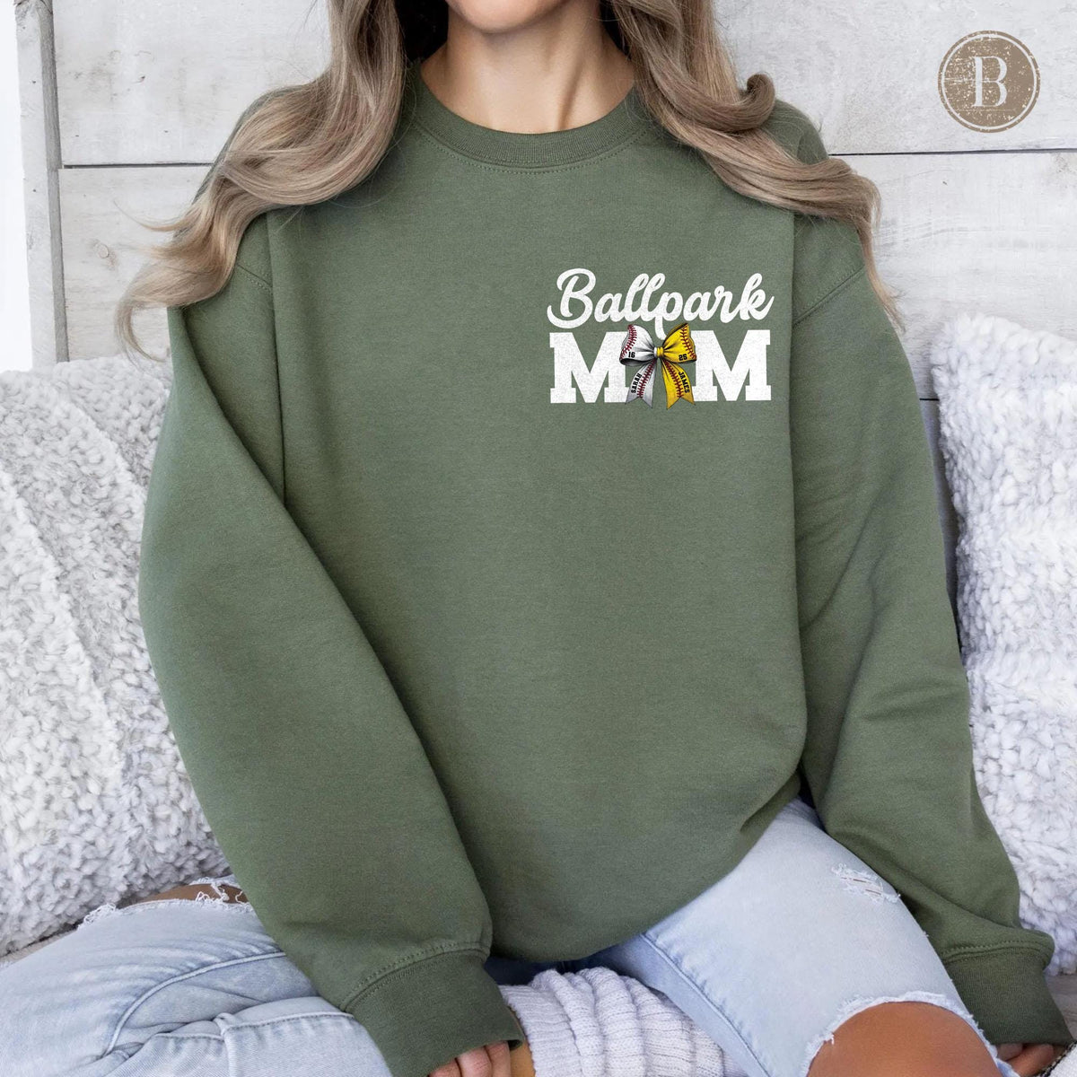 Custom Baseball Softball Mom, Ballpark Mama Shirt, Those Are My Kids, Baseball Softball Shirt For Mom, Mother's Day Gift