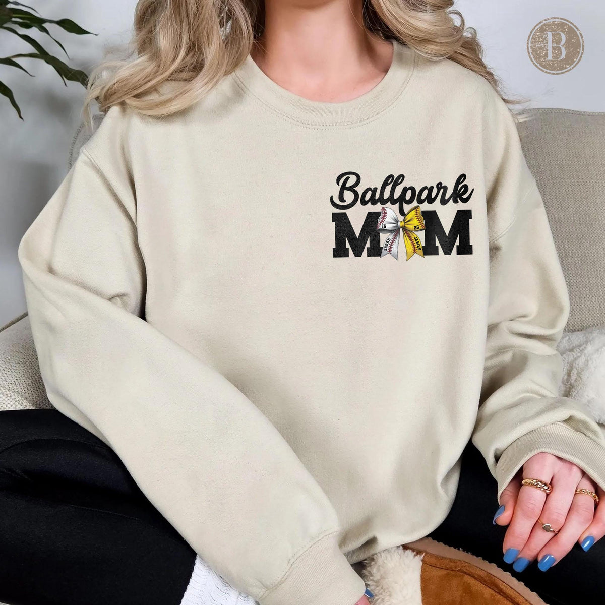 Custom Baseball Softball Mom, Ballpark Mama Shirt, Those Are My Kids, Baseball Softball Shirt For Mom, Mother's Day Gift