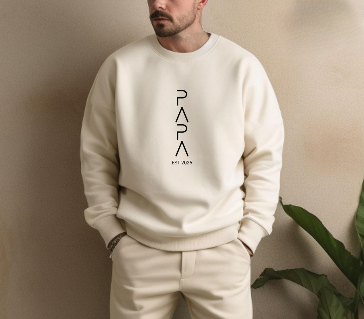 Papa Sweatshirt Personalised With Name, Father T-Shirt Gift, Expecting Dad Announcement Tee, Father s Day Hoodie, Cool Dad Shirt, Best Dad