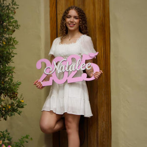 Graduation Gifts For Her Grad name sign 2025 2026 Graduation decorations Custom Kid Name Sign For Graduation Gift Grandson Graduation Kendel