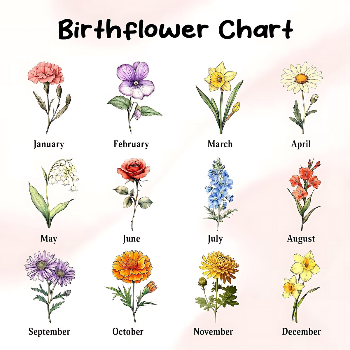 Personalized Mimi's Garden Stained Glass Suncatcher, Mother's Day Gift, Gift For Grandma, Nana Birth Month Flower,Mama's Gifts,Mimi's Garden