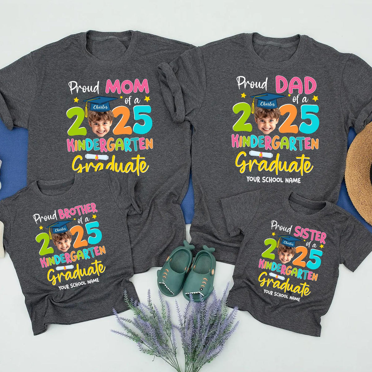 Custom Kindergarten Graduation Shirt, Kinder Grad Shirt, Cute Kindergarten Grad Shirt, Kids Graduation Shirt, Last Day Of School Shirt