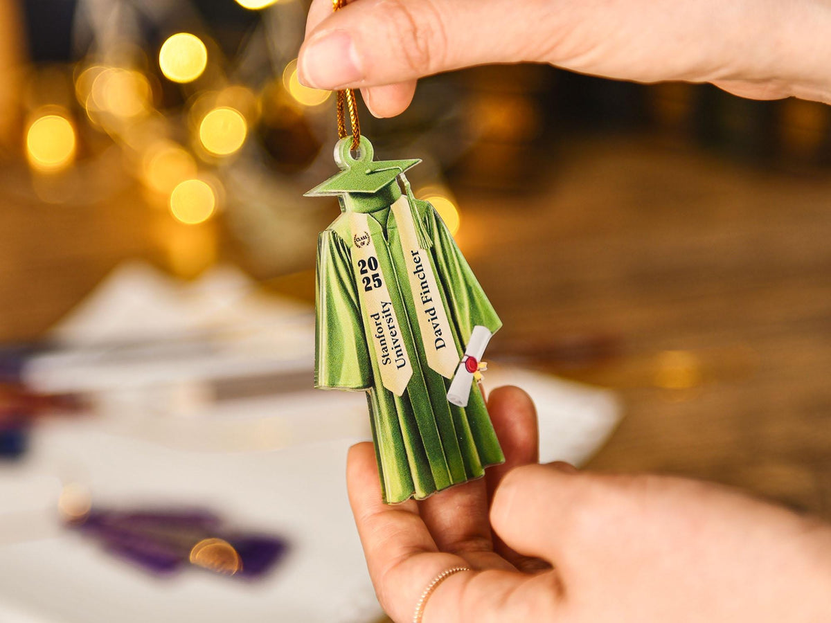 Personalized college graduation Ornament,College graduate gift,2025 graduate Ornament,Class of 2025 gift memorial,Grad Gift,Graduate Gift