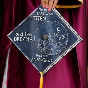 Custom Acotar Graduation Cap Topper, Personalized Bookish Girl Grad Cap, Bookish Graduate, Acotar Book Quote Cap Decoration, Class of 2025