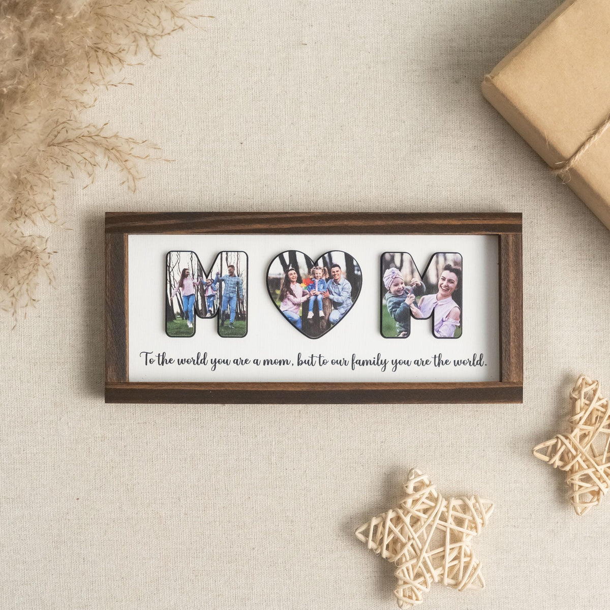 Personalized Mom Photo Gifts For Wife From Husband, Mom Birthday Gifts, Mother's Day Gifts For Mom From Daughter Son