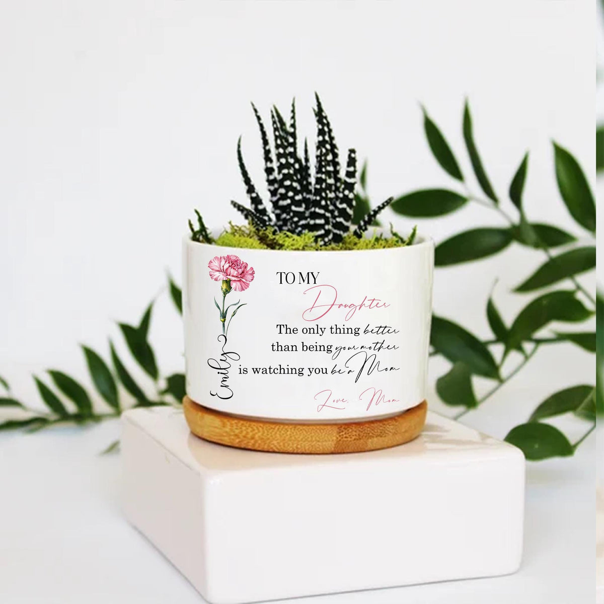 Personalized Mother's Day Flower Plant Pot, The Only Thing Better Than Being Your Mother, New Mom Gift, Mother's Day Gift, Gift for Daughter
