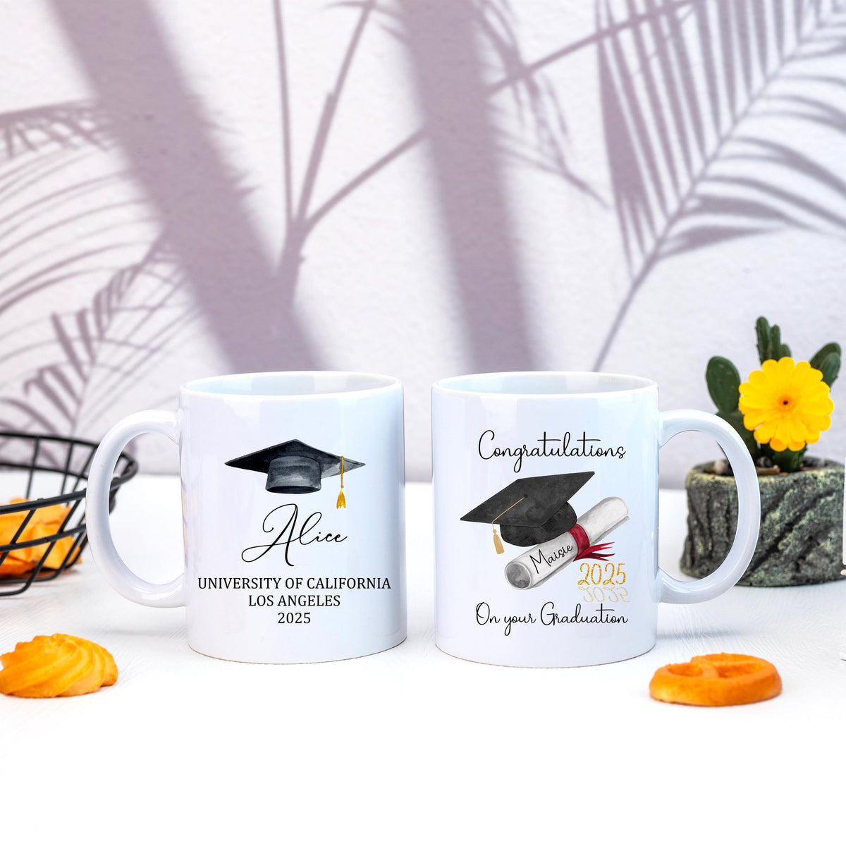 Graduate Class Of 2025 Mug, Personalized Graduation Gift, Graduation Keepsake, For Her,Grad Gift, Senior Graduation Gift, Class of 2025