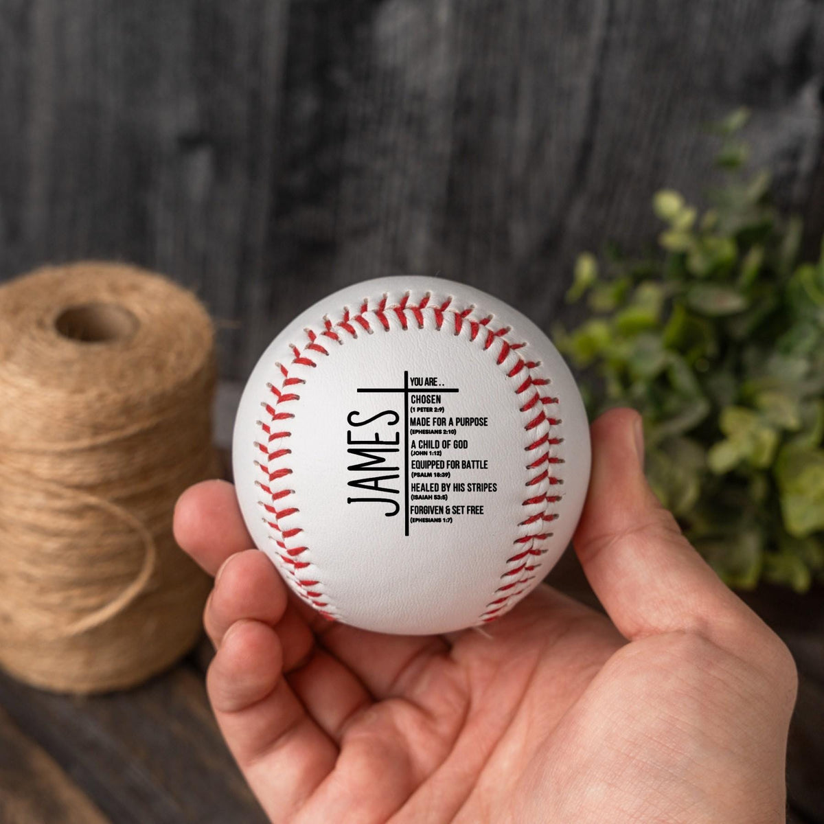 Custom Christian Baseball, First Communion Gift, Baptism Gift for Baseball Player, Christian Baseball School Gift, for Baseball Player team