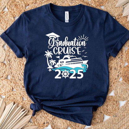 Graduation Cruise 2025 Shirts, Graduation Shirt For Women,Summer Ship Trip Tee, Graduation Vacation 2025, Cruise Shirt, Summer Ship Trip Tee