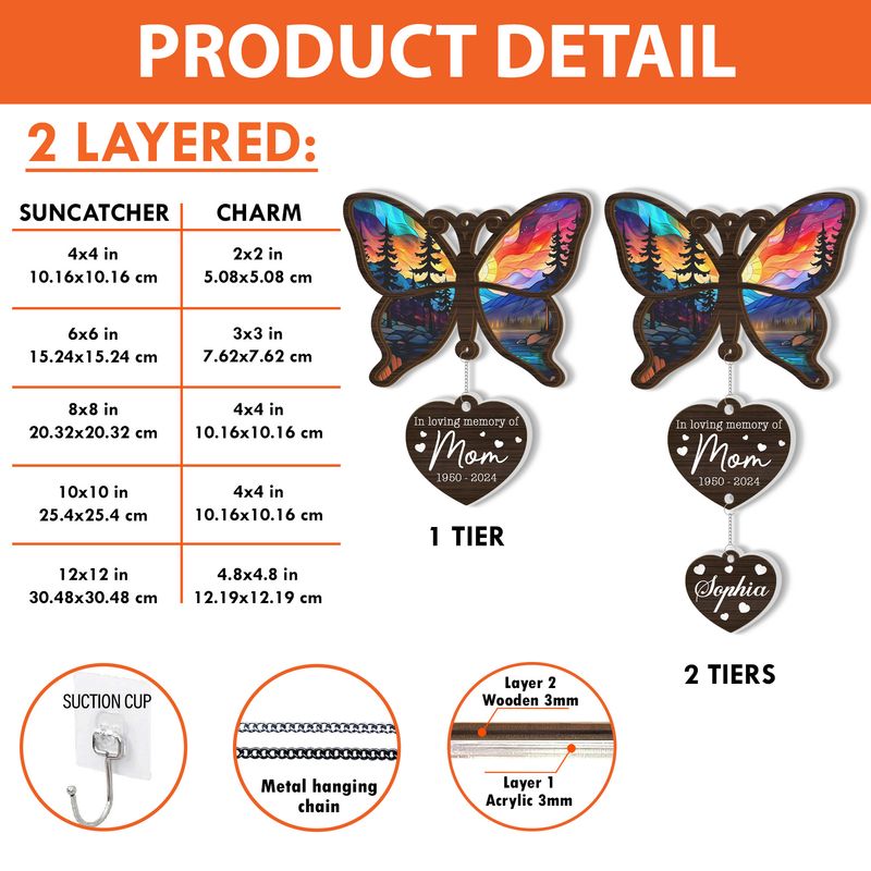 Dog Paw Pet Memorial Suncatcher, Wooden Hearts Customized With Dog Breed, Name And Message, Loss Of Dog Sympathy Gift, Dog Remembrance Gift, Dog Memorial, Dog Memorial Gifts For Loss Of Dog