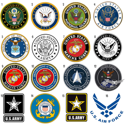Personalized U.S. Army Minifigure Display Block Custom Military Gift for Veteran, Soldier, Retirement, Promotion & Service Recognition