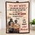 You Are My Queen Forever - Couple Personalized Custom Blanket - Gift For Husband Wife, Anniversary Gift For Wife Christmas Gift For Couple Valentine Day Gift