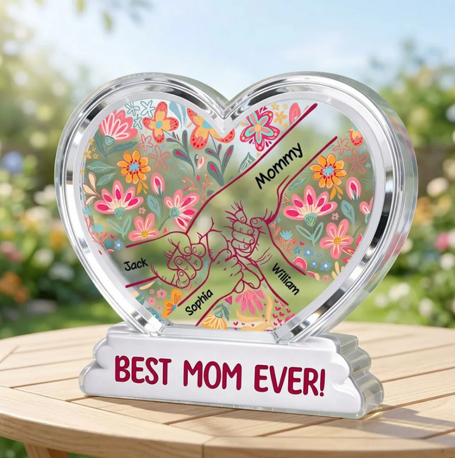 Mama Grandma Holding Hands - Personalized Heart Acrylic Plaque m2.png