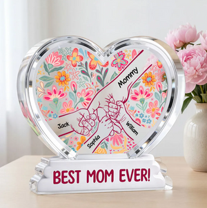 Mama Grandma Holding Hands - Personalized Heart Acrylic Plaque m4.png