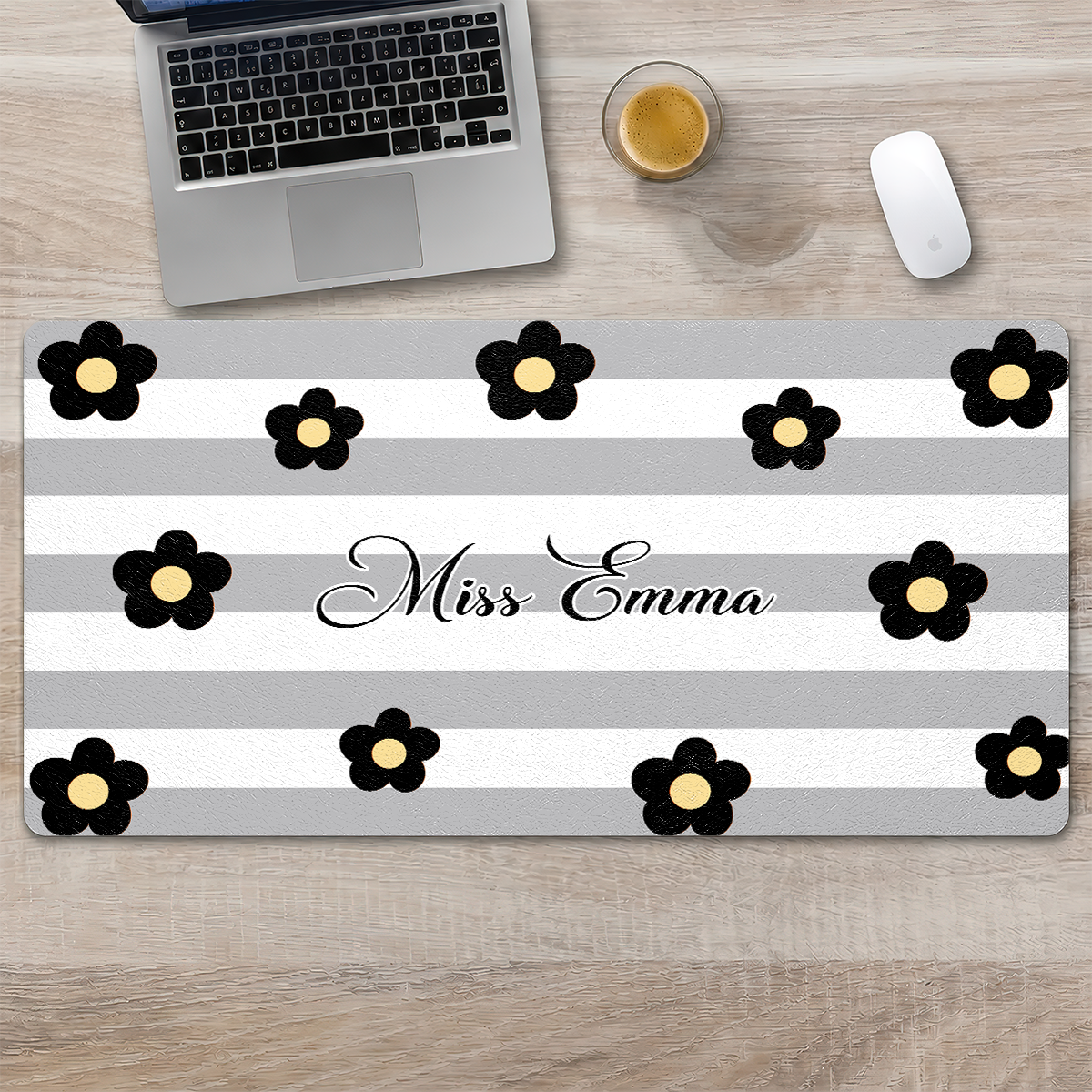 Custom Name For Her, Coworkers, Friends, Teacher - Personalized Desk Mat